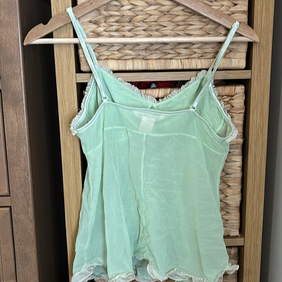 Lingerie mesh tank top - Picture 3 of 4